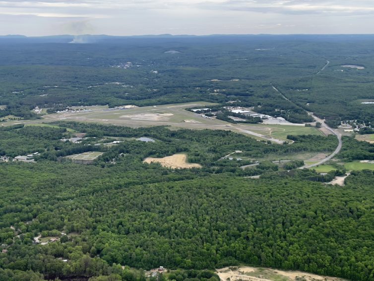 KEEN airport in Keene, New Hampshire. Katie Bailey photo