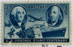 3-cent stamp from 1947.