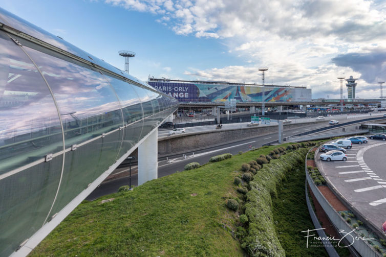 Paris' Orly Airport, photographed in 2019