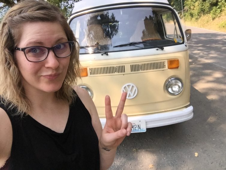 We loved going camping in our 1973 VW.