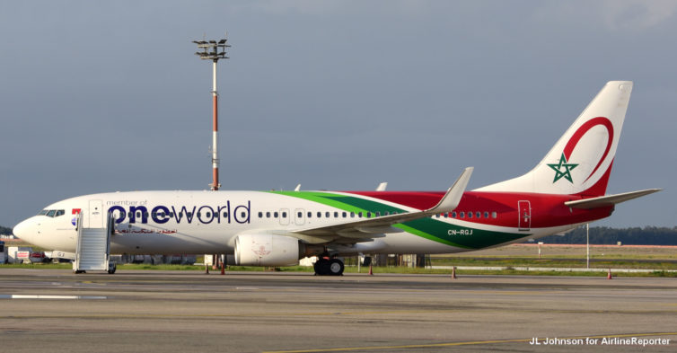 Royal Air Maroc's OneWorld Special Livery 737-800