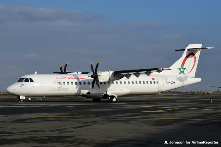 A RAM ATR 72-600 looking great in the morning light.