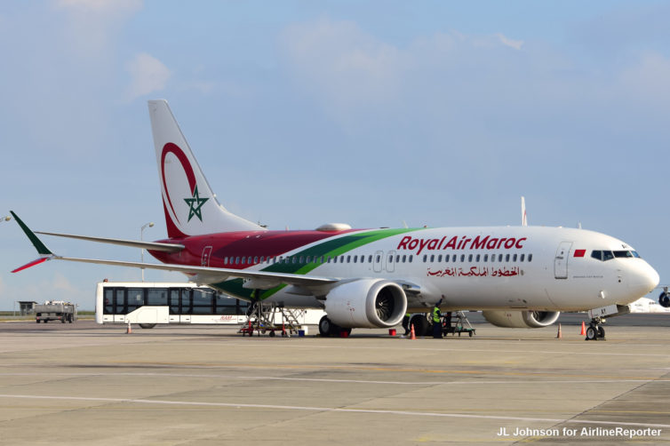 Royal Air Maroc 737 MAX 8