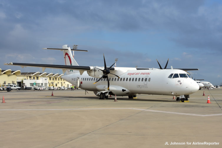 The ATR 72-600 begs to be photographed.