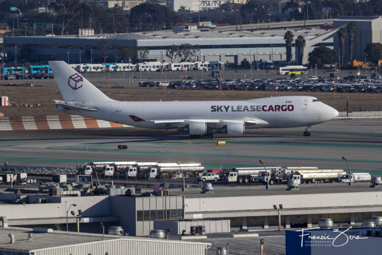 The views south from the hotel are often backlit, but the queen of the skies still demands a photo.