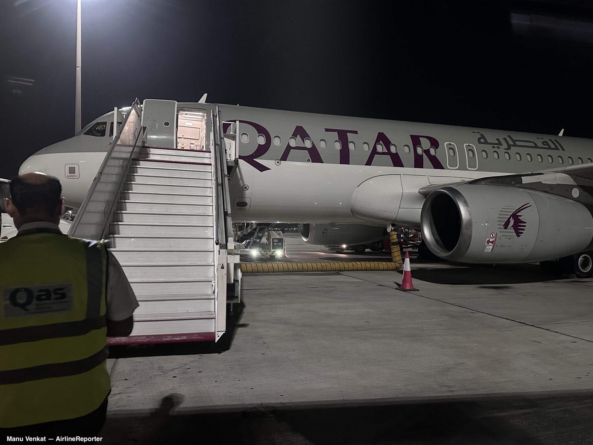 Qatar Airways A320 Business Class Photo Report & Review AirlineReporter
