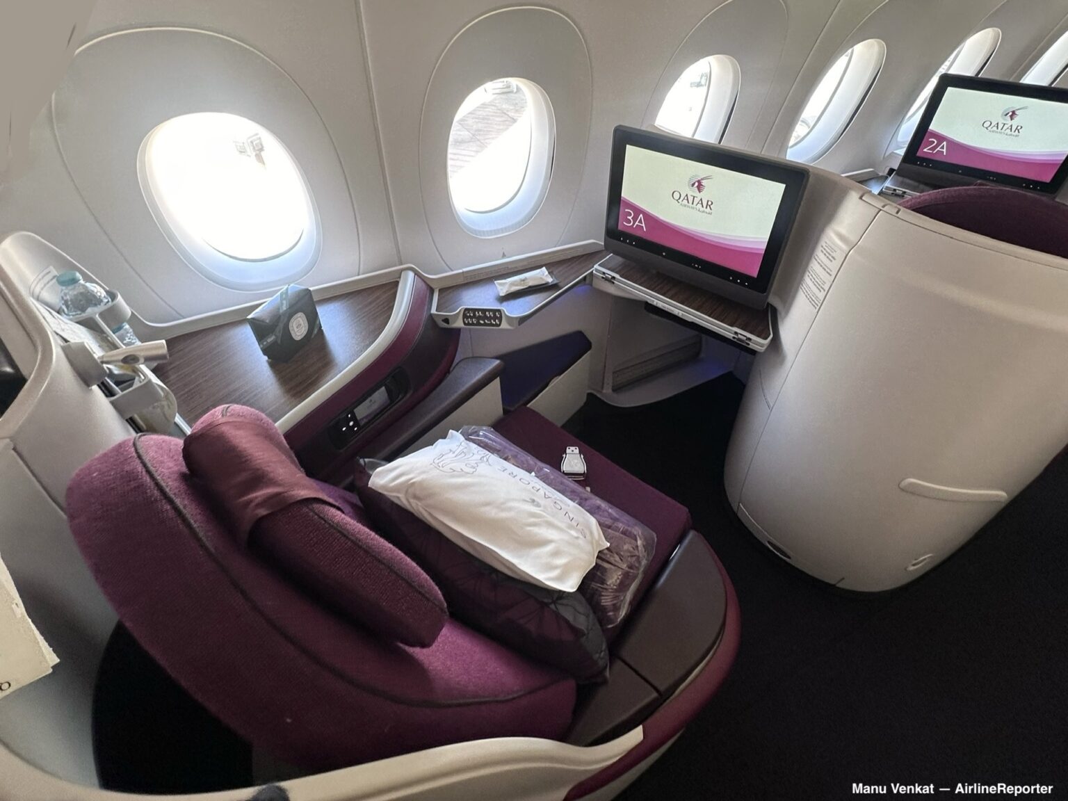 Qatar Airways A350 900 Business Class Cape Town To Doha AirlineReporter qatar-airways-a350-900-business-class-cape-town-to-doha-airlinereporter