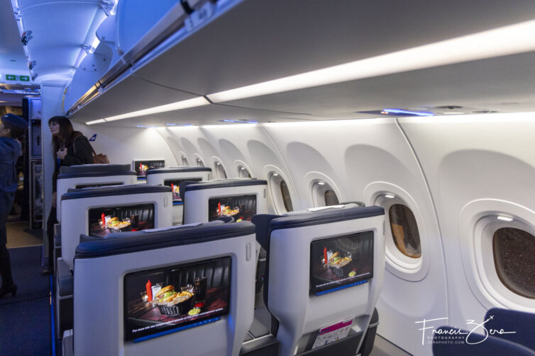 Saga-class seats have very large IFE screens with amazing resolution